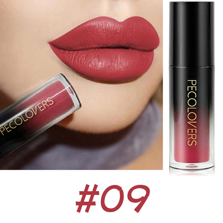 Best Lip Makeup 14 Color Sexy Matte Long Lasting Lipgloss Liquid Lipstick Lip Cream