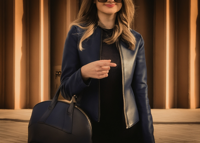 Women Bike Coat PU Leather Outwear Zipper Outfit Autumn Winter Wome Fashion Short Thin Female Jacket