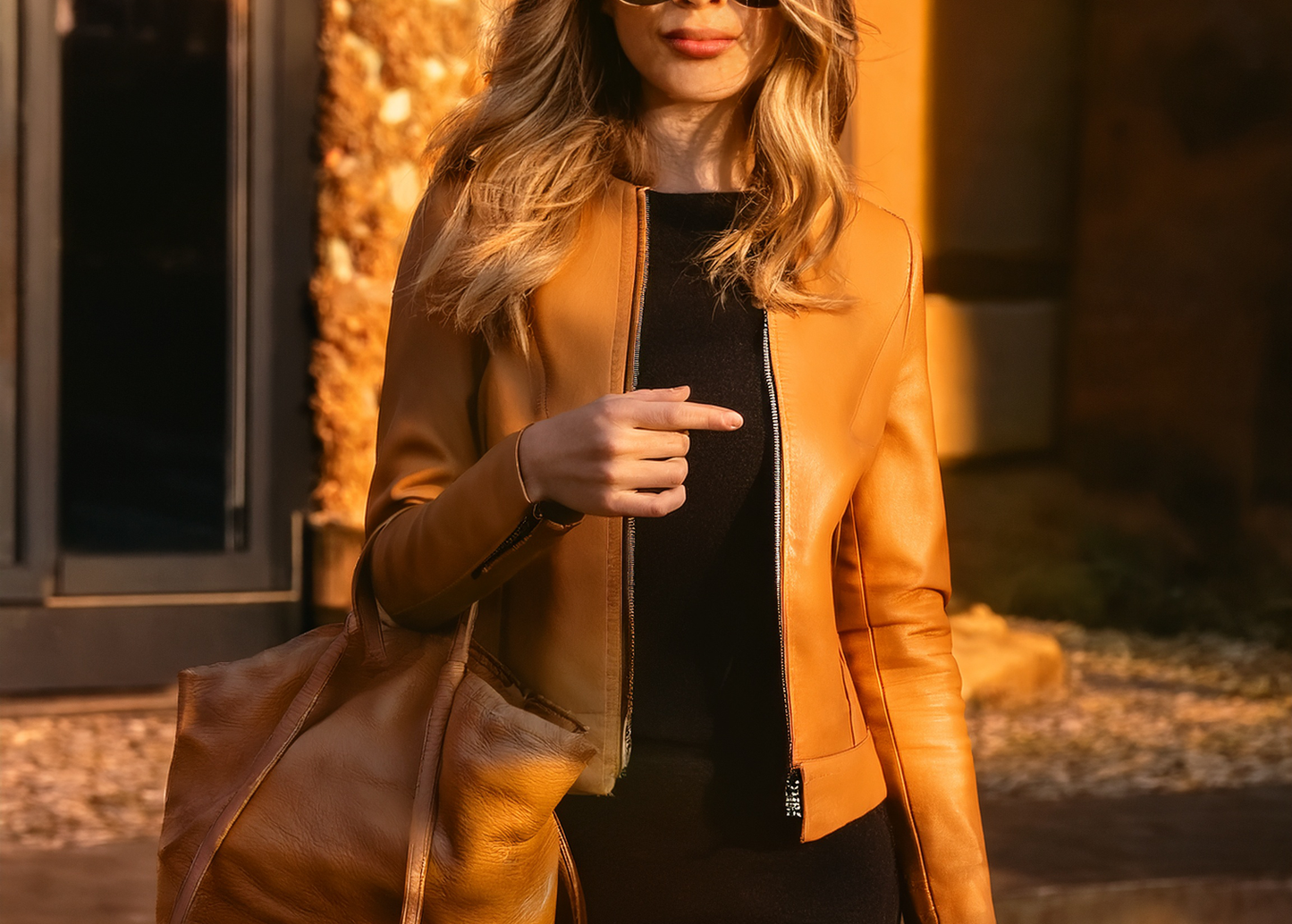 Women Bike Coat PU Leather Outwear Zipper Outfit Autumn Winter Wome Fashion Short Thin Female Jacket