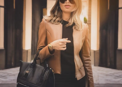 Women Bike Coat PU Leather Outwear Zipper Outfit Autumn Winter Wome Fashion Short Thin Female Jacket