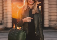 Women Bike Coat PU Leather Outwear Zipper Outfit Autumn Winter Wome Fashion Short Thin Female Jacket